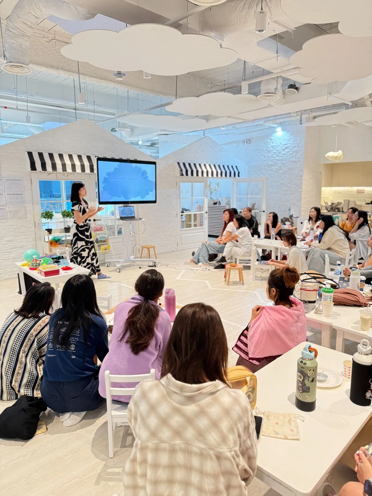 Parent workshop at our training space